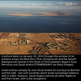 Israel will agree to transfer of Red Sea islands to