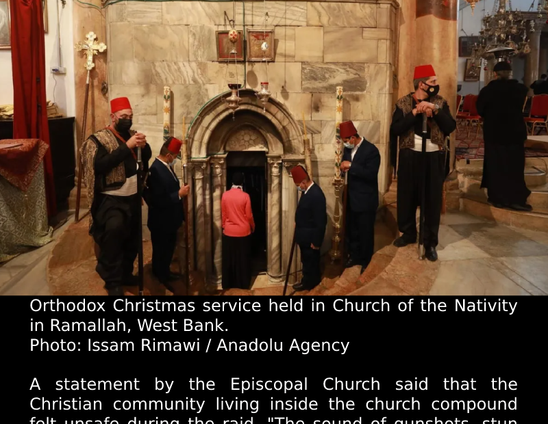 Palestinian Christians ‘terrorised’ by Israeli forces in church raid.
 READ: 
 #...