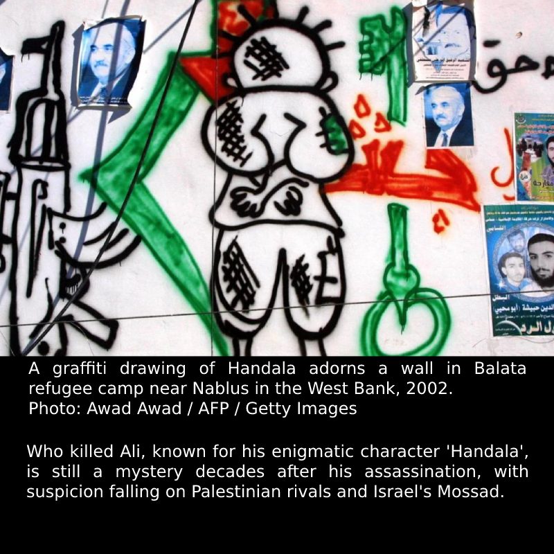 Naji al-Ali remembered: A Palestinian cartoonist gunned down in London.