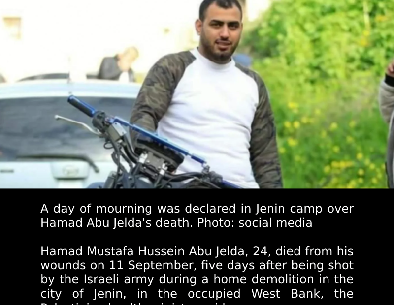 Palestinians murdered during Israeli raids in September 2022
 READ: 
 #Apartheid...