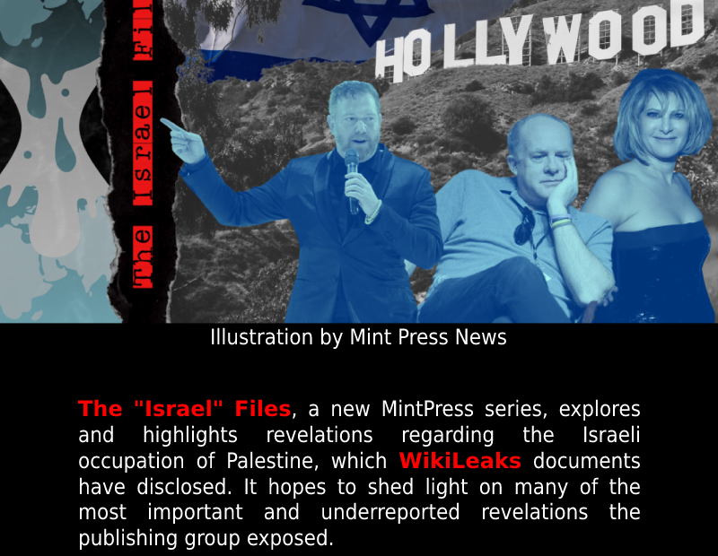 The Israel Files: WikiLeaks Docs Show Top Hollywood Producers Working with Israe...