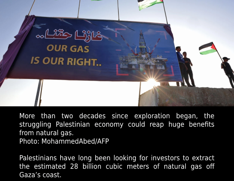 Egypt mediates talks to develop Gaza offshore gas.
 READ: 
 #CriminaliseWar #Ene...