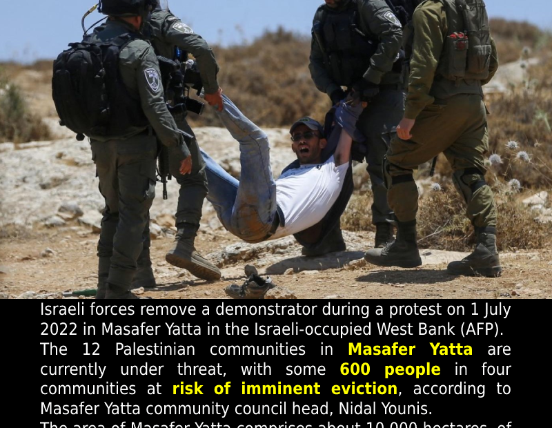 Masafer Yatta: ICC urged to prevent Israel committing ‘war crime’ in West Bank c...