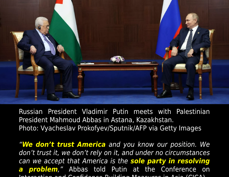 US ‘Furious’ over PA President Abbas’s Comments to Putin: Report.
 READ: 
 #Abba...