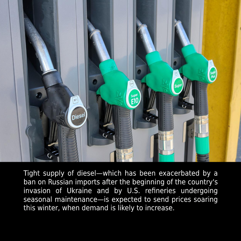 A Crippling Shortage of Diesel Fuel Threatens to Devastate Western