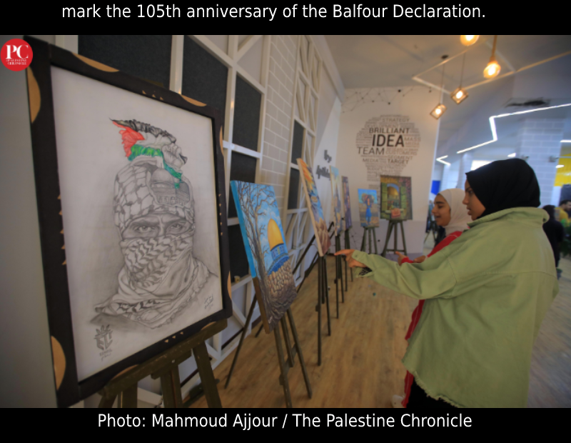 ‘Promise of Heaven’: Palestinian Artists Mark the Balfour Declaration (PHOTOS).
...