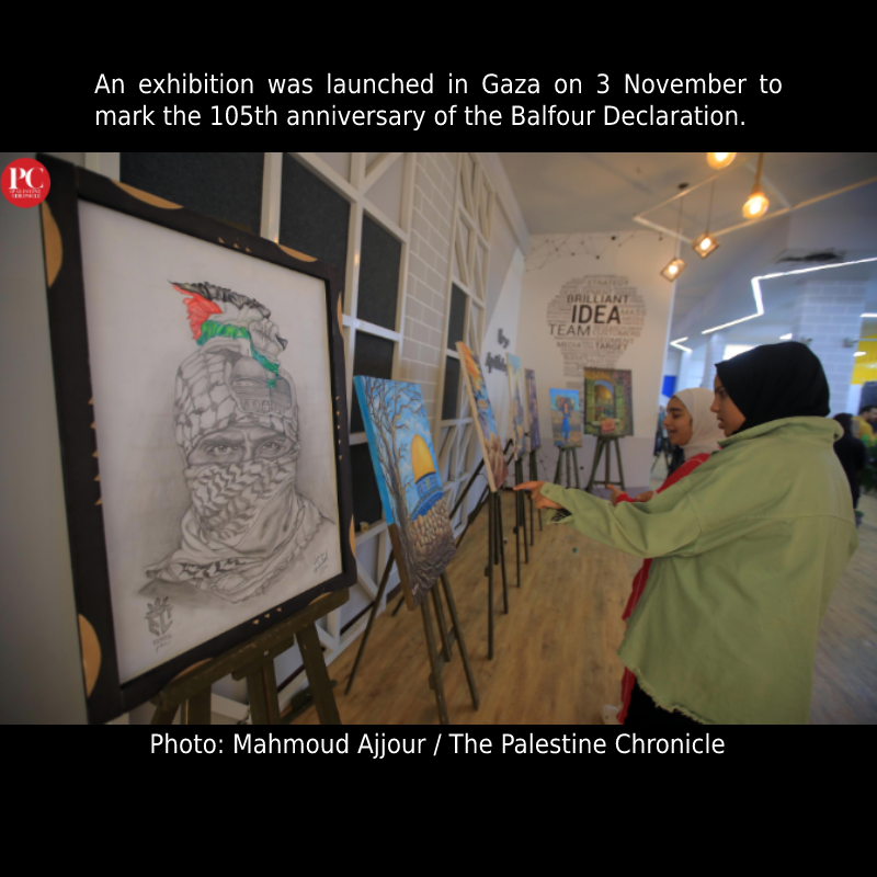 ‘Promise of Heaven’: Palestinian Artists Mark the Balfour Declaration (PHOTOS).
