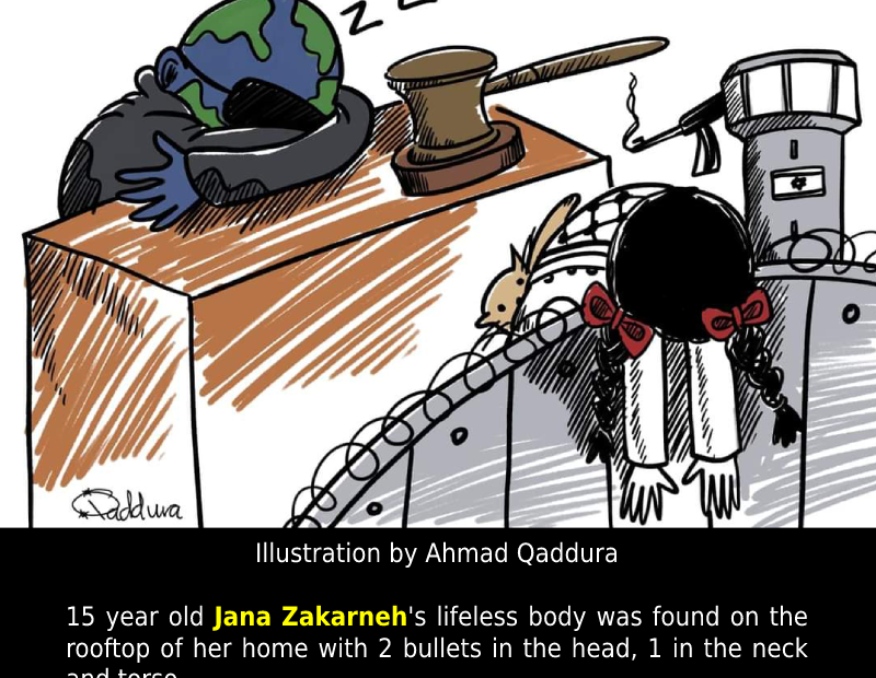 #FreePalestine #JanaZakarneh #JusticeforJana #WarCrimes #Murder